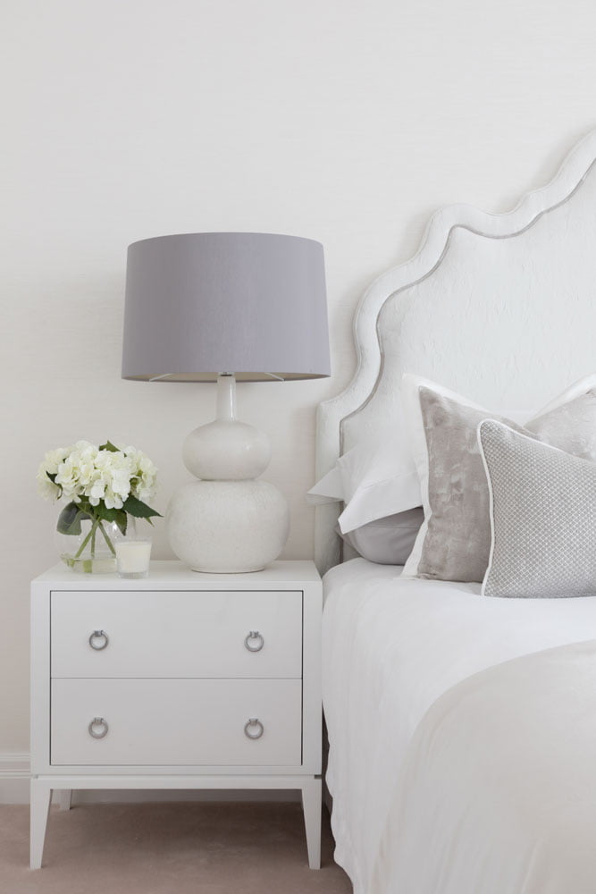 Side Table in Guest Bedroom