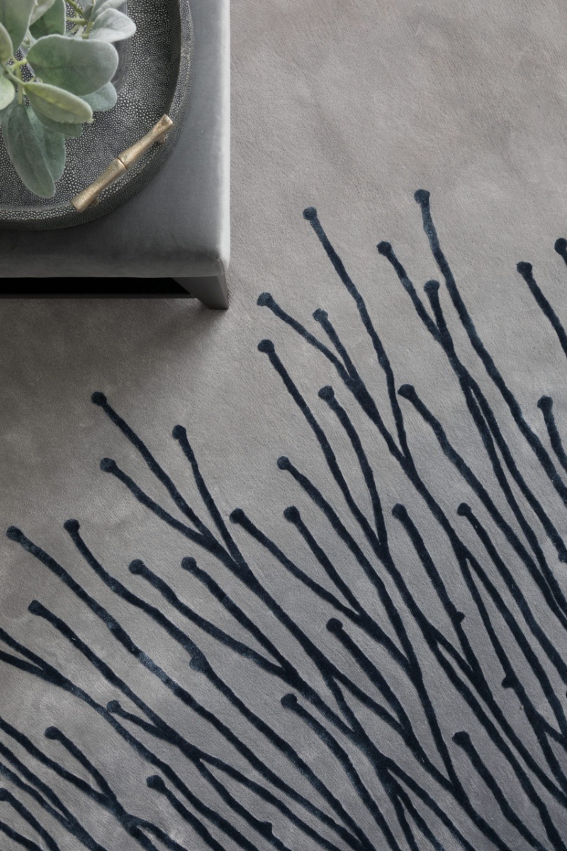 Ombre rug by Colbourns. Photography by Paul Craig